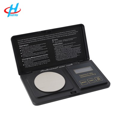 HY-121 100g 0.001gram cheap digital mini electronic gold diamond weighing pocket scale